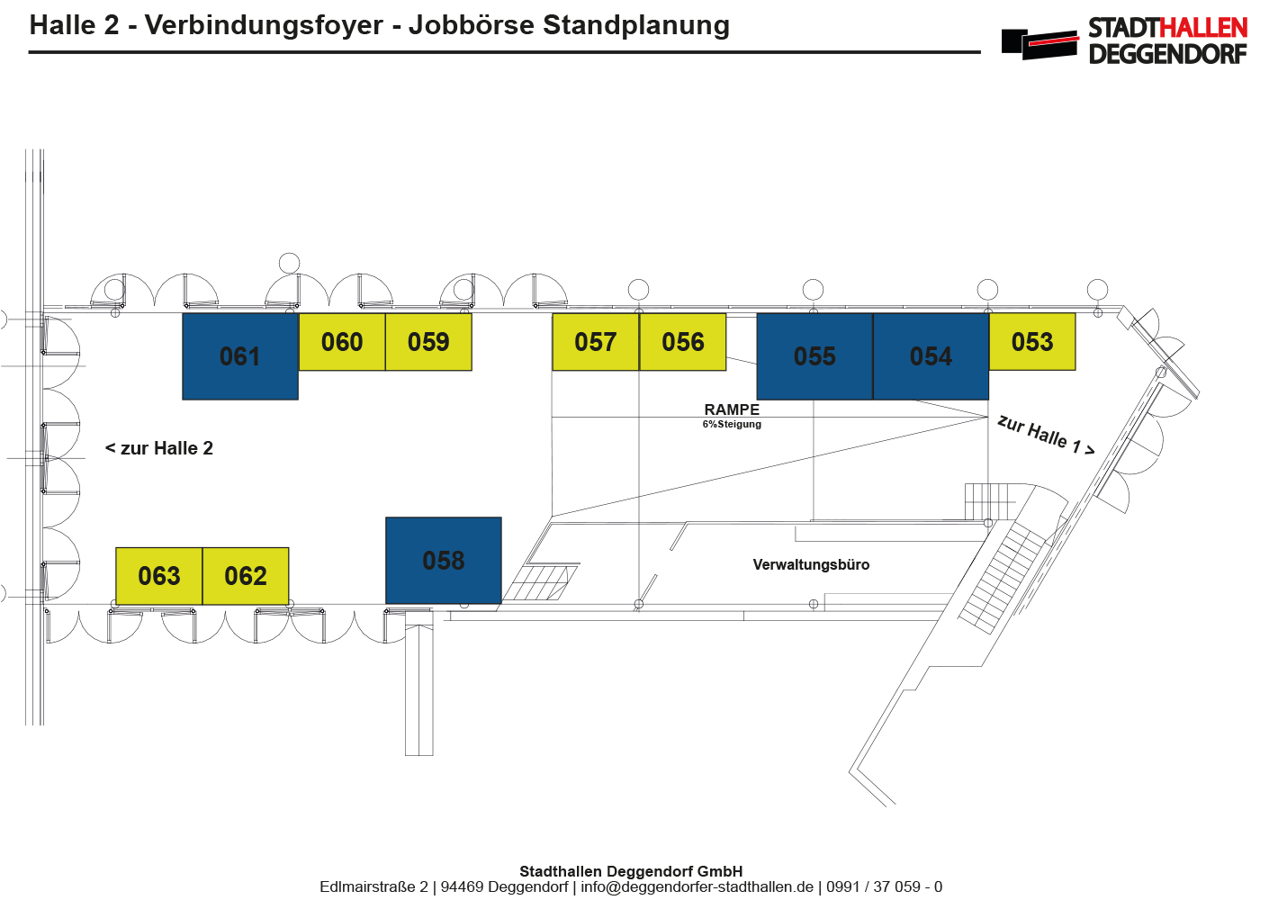 Halle 2 - Verbindungsfoyer